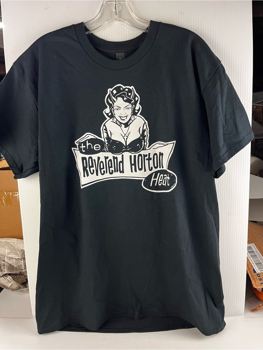 Reverend Horton Heat - Church Lady T-shirt Large NEW